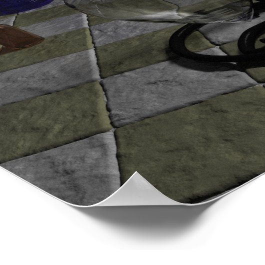 ガラス勉強 ポスター (角)