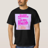 ガラス動物の夢の国の芸術 Tシャツ (正面)