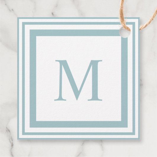 ガラス及びホワイトスクエア縁どモノグラム フェイバータグ (裏面)