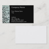 ガラス名刺のテンプレート 名刺 (正面/裏面)