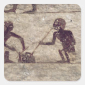 ガラス吹き スクエアシール (正面)