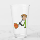 ガラス吹き タンブラーグラス (正面)