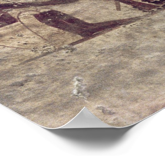 ガラス吹き ポスター (角)