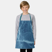 ガラス壁紙切れ エプロン (着用した状態)