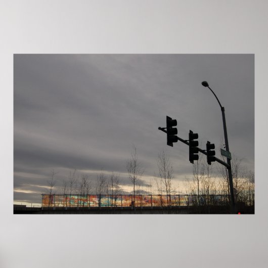 ガラス壁3 ポスター (正面)