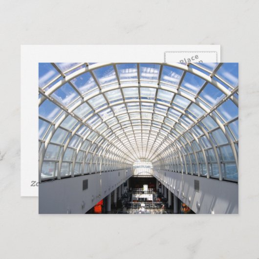 ガラス天井ファインアート撮影用はがき ポストカード (正面/裏面)