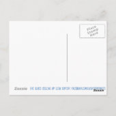 ガラス天井ファインアート撮影用はがき ポストカード (裏面)