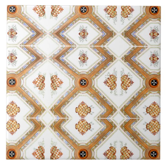 ガラス天井 タイル (正面)