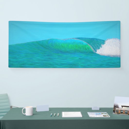 ガラス天井 横断幕 (トレードショー)