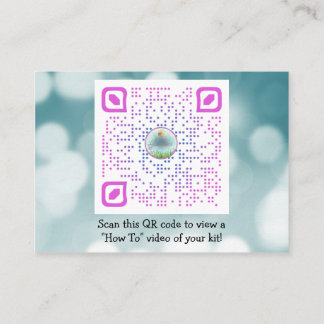 ガラス妖精の庭 名刺