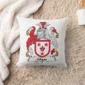 ガラス家紋 クッション (ブランケット)