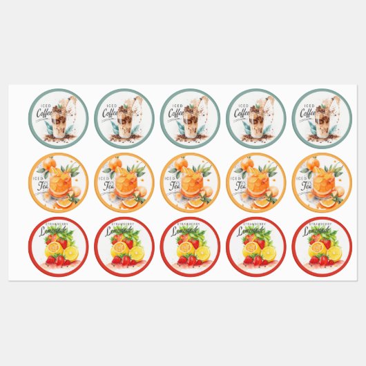 ガラス容器飲料ラベル ラベル (シート)