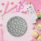 ガラス屋根の雨滴 ペーパープレート (パーティー)