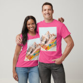 ガラス山グラフィック Tシャツ (ユニセックス)