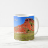 ガラス山I -二畳紀の赤いベッド コーヒーマグカップ (正面右)