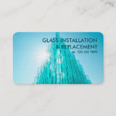 ガラス工場 名刺 (正面)