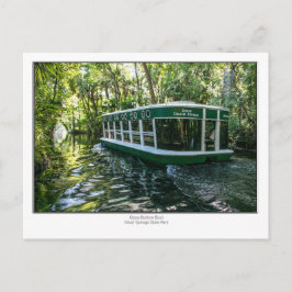 ガラス底ボート ポストカード