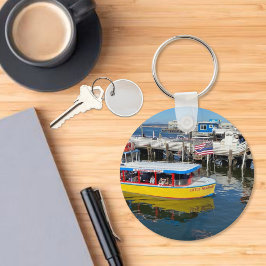 ガラス底ボート – モントレーCA キーホルダー