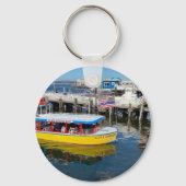 ガラス底ボート – モントレーCA キーホルダー (裏面)