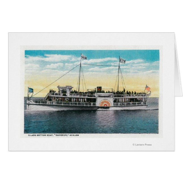 ガラス底ボート、皇帝、アヴァロン (正面横)