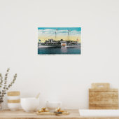 ガラス底ボート、皇帝、アヴァロン ポスター (キッチン)