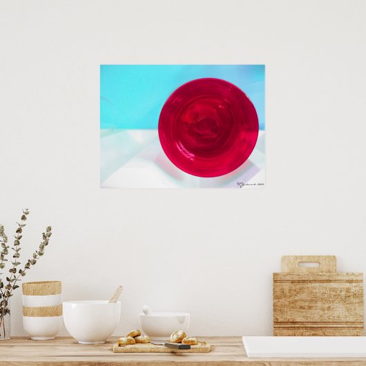 ガラス底3 ポスター (キッチン)