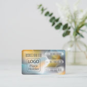 ガラス形態系惑星 名刺 (スタンド正面)