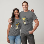 ガラス忘れスリッパこのプリンセスはカウボーイBを着用 Tシャツ (ユニセックス)