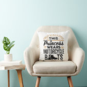 ガラス忘れスリッパプリンセスオートバイブーツ クッション (椅子)