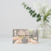 ガラス応援 |ワイナリー 名刺 (スタンド正面)