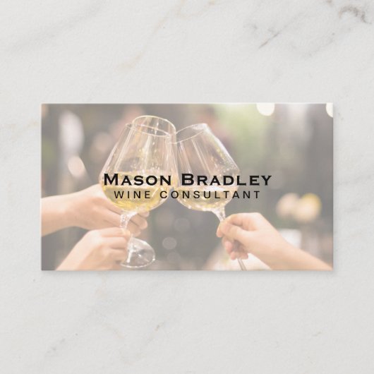 ガラス応援 |ワイナリー 名刺 (正面)