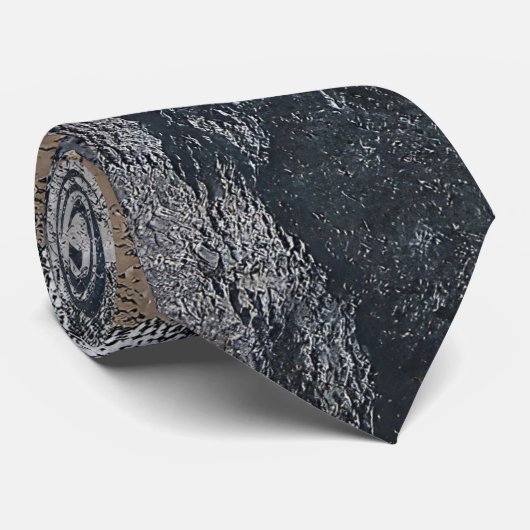 ガラス抽象デザイン ネクタイ (ロール)