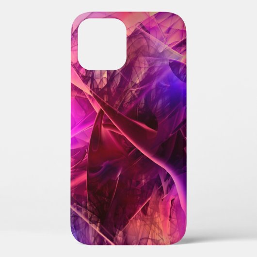 ガラス抽象芸術屈折描写 Case-Mate iPhoneケース (裏面)