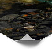 ガラス日本の魚釣りフロート ポスター (角)