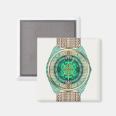 ガラス時計 マグネット (正面/裏面)