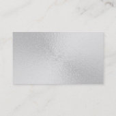 ガラス材料プロフェッショナルクリーンストライプの 名刺 (裏面)