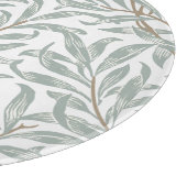 ガラス板：ウィリアム・モリス カッティングボード (角)