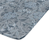 ガラス板：ウィリアム・モリス：ジャスミン カッティングボード (角)