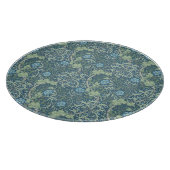 ガラス板：ウィリアム・モリス：海藻 カッティングボード (角)