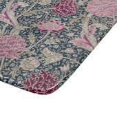 ガラス板：ウィリアム・モリス： CRAY カッティングボード (角)