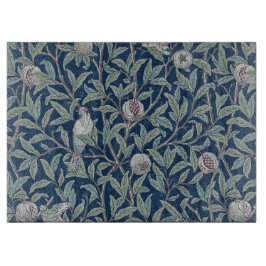 ガラス板：モリス：ザクロ カッティングボード