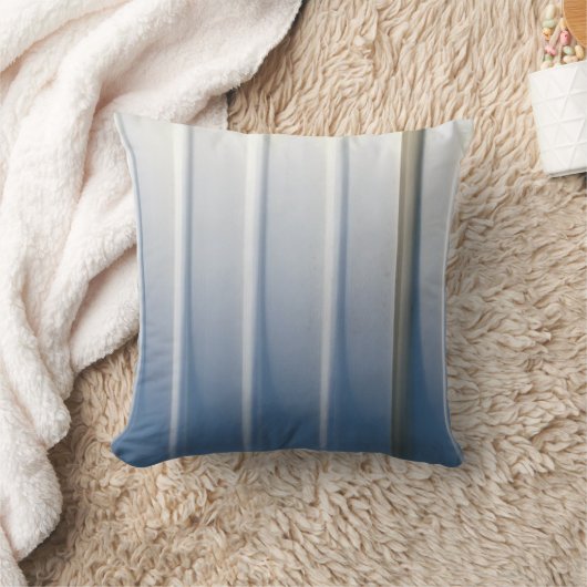 ガラス枠の茶色の枠付きドア クッション (ブランケット)