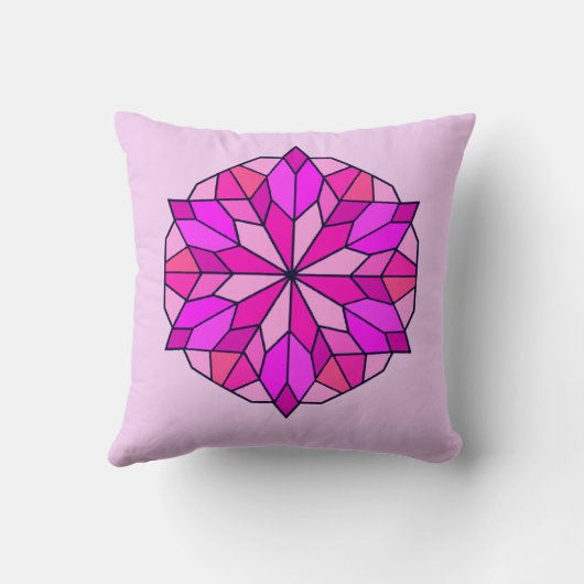 ガラス染色 クッション (裏面)