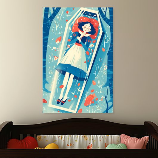 ガラス棺に白雪姫 ポスター