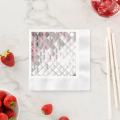 ガラス正方形 縁ありカクテルナプキン (インサイチュ)