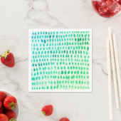 ガラス水の色パターン スタンダードカクテルナプキン (インサイチュ)