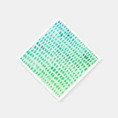 ガラス水の色パターン スタンダードカクテルナプキン (角)