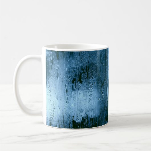 ガラス水湿り コーヒーマグカップ (左)