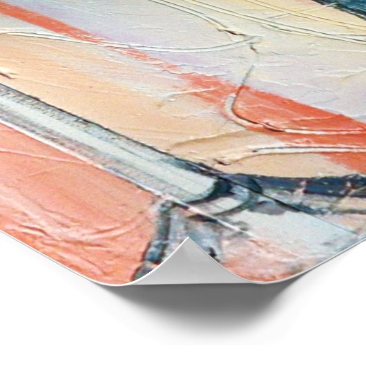 ガラス澄ん凝視 ポスター (角)