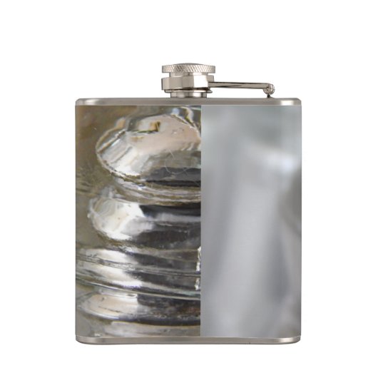 ガラス澄ん碍子 フラスク (裏面)